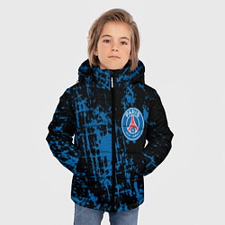 Куртка зимняя для мальчика Пари Сен-Жермен Paris Saint-German, цвет: 3D-черный — фото 2
