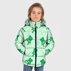 Куртка зимняя для мальчика Froggy crossing, цвет: 3D-красный — фото 2