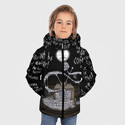 Куртка зимняя для мальчика The Binding of Isaac Dogma, цвет: 3D-светло-серый — фото 2