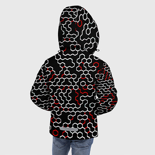 Зимняя куртка для мальчика RUST / 3D-Красный – фото 4