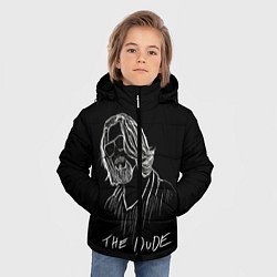 Куртка зимняя для мальчика THE DUDE Большой Лебовски, цвет: 3D-черный — фото 2