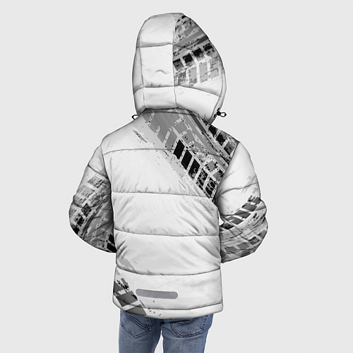 Зимняя куртка для мальчика BMW ПРОТЕКТОР ШИН / 3D-Красный – фото 4