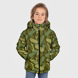 Куртка зимняя для мальчика Скейтборды, цвет: 3D-черный — фото 2