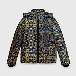 Куртка зимняя для мальчика ПерсидСкие Узоры, цвет: 3D-светло-серый