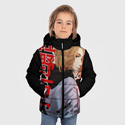 Куртка зимняя для мальчика Токийские мстители, цвет: 3D-светло-серый — фото 2