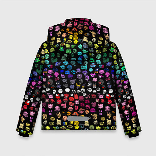 Зимняя куртка для мальчика ПЕРСОНАЖИ ИГРЫ FNF / 3D-Черный – фото 2