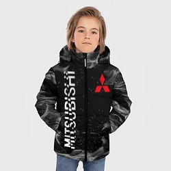 Куртка зимняя для мальчика MITSUBISHI ОГОНЬ, цвет: 3D-черный — фото 2