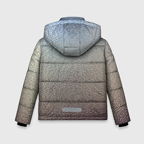 Зимняя куртка для мальчика Металликскин / 3D-Черный – фото 2