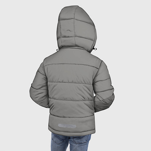 Зимняя куртка для мальчика Игра в кальмара: Распорядитель / 3D-Красный – фото 4