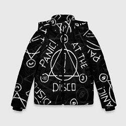 Куртка зимняя для мальчика Panic! At the Disco - Pray For The Wicked, цвет: 3D-черный