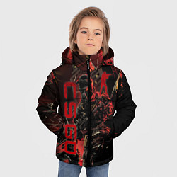 Куртка зимняя для мальчика CS GO SPECIAL OPERATION RED ALERT SKIN КС ГО КРАСН, цвет: 3D-светло-серый — фото 2