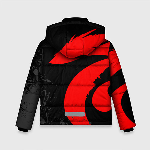 Зимняя куртка для мальчика GARENA FREE FIRE СИМВОЛ ИГРЫ ЛОГО / 3D-Черный – фото 2