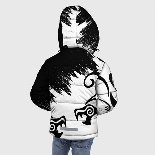 Зимняя куртка для мальчика ТОКИЙСКИЕ МСТИТЕЛИ ВАЛЬГАЛЛА / 3D-Красный – фото 4