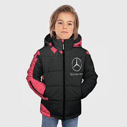 Куртка зимняя для мальчика Мерседес Mersedes, цвет: 3D-светло-серый — фото 2