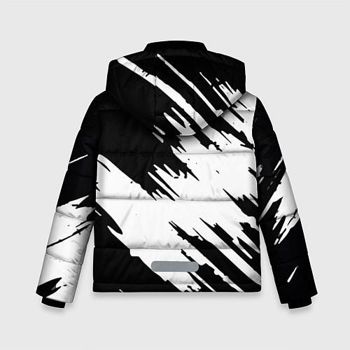 Зимняя куртка для мальчика Новый мерин / 3D-Черный – фото 2