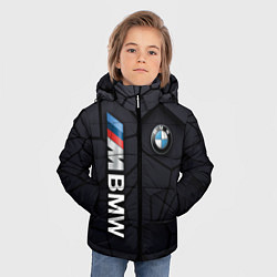 Куртка зимняя для мальчика BMW sport 3D плиты 3Д плиты, цвет: 3D-черный — фото 2