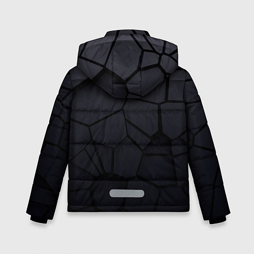 Зимняя куртка для мальчика BMW sport 3D плиты 3Д плиты / 3D-Черный – фото 2