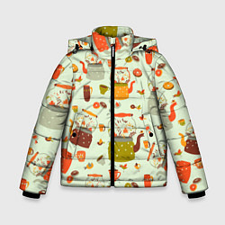 Зимняя куртка для мальчика Осенние чаепитие