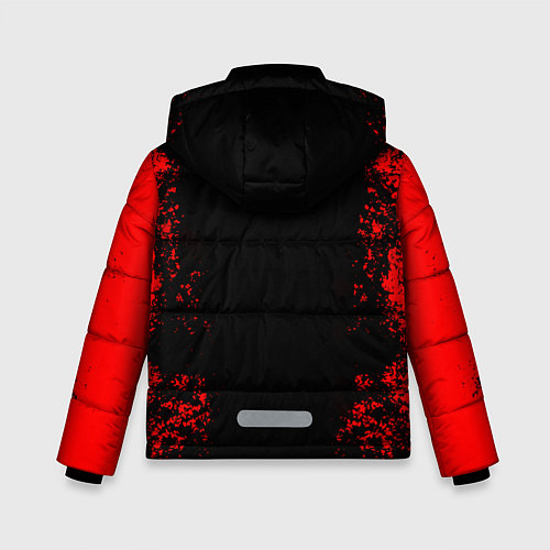 Зимняя куртка для мальчика NISSAN RED / 3D-Черный – фото 2