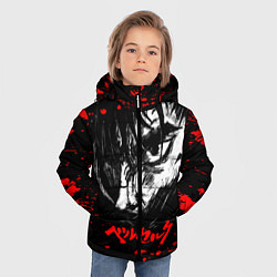 Куртка зимняя для мальчика ГАТС БЕРСЕРК BERSERK, цвет: 3D-черный — фото 2