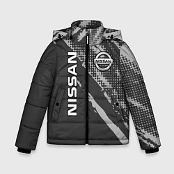 Куртка зимняя для мальчика Nissan Car Ниссан, цвет: 3D-светло-серый