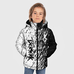 Куртка зимняя для мальчика Anime Berserk, цвет: 3D-черный — фото 2