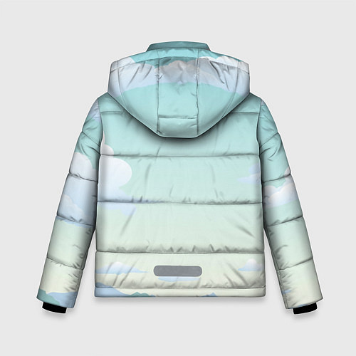 Зимняя куртка для мальчика Чистая природа / 3D-Черный – фото 2