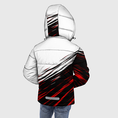 Зимняя куртка для мальчика Токийские мстители: Valhalla / 3D-Красный – фото 4