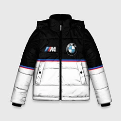 Куртка зимняя для мальчика BMW Два цвета, цвет: 3D-черный