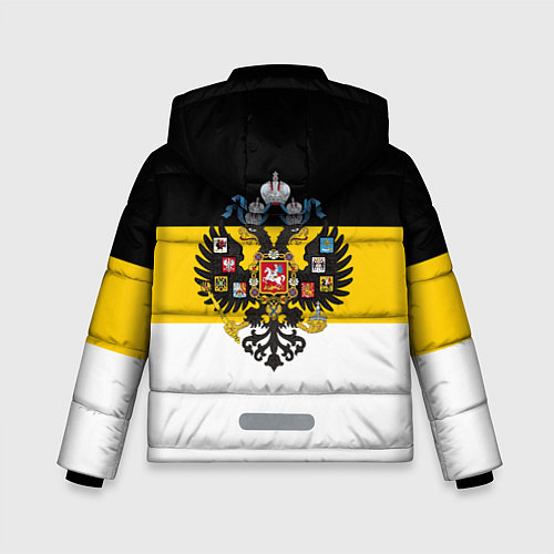 Зимняя куртка для мальчика Русские Вперёд! / 3D-Черный – фото 2
