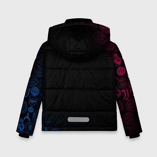 Зимняя куртка для мальчика FC BARCA CHEMPION / 3D-Черный – фото 2