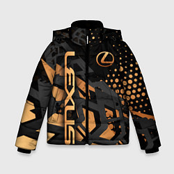 Куртка зимняя для мальчика Lexus Лексус, цвет: 3D-черный