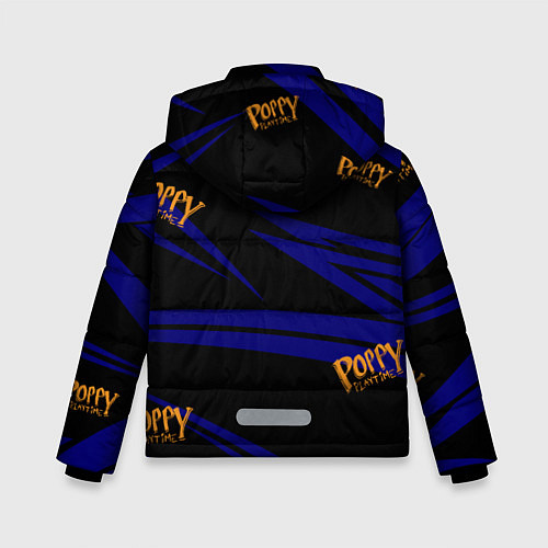 Зимняя куртка для мальчика Poppy Playtime Геометрия / 3D-Черный – фото 2
