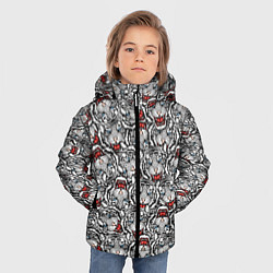 Куртка зимняя для мальчика МНОГО ТИГРОВ НОВЫЙ ГОД 2022, цвет: 3D-светло-серый — фото 2