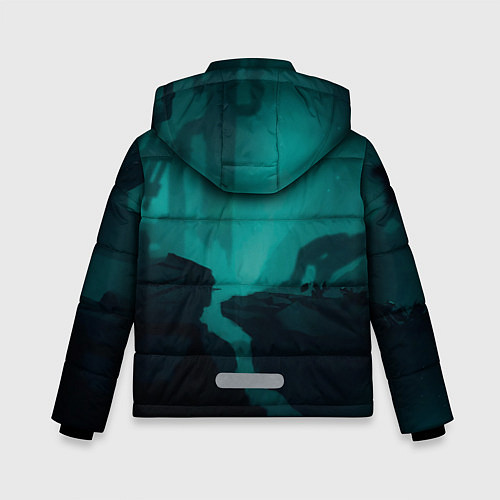 Зимняя куртка для мальчика Limbo x Little Nightmares / 3D-Черный – фото 2