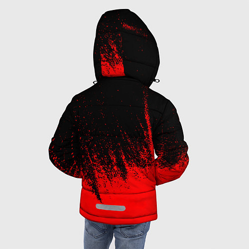 Зимняя куртка для мальчика Хагги Вагги - Playtime / 3D-Красный – фото 4