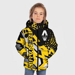 Куртка зимняя для мальчика Renault Рено, цвет: 3D-черный — фото 2