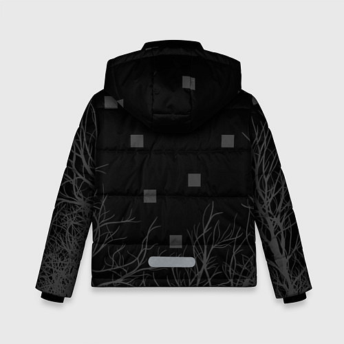 Зимняя куртка для мальчика ЭНДЕРМЕН МАЙНКРАФТ MINECRAFT / 3D-Черный – фото 2