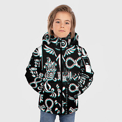 Куртка зимняя для мальчика ТОКИЙСКИЕ МСТИТЕЛИ ГЛИТЧ, GLITCH, цвет: 3D-светло-серый — фото 2