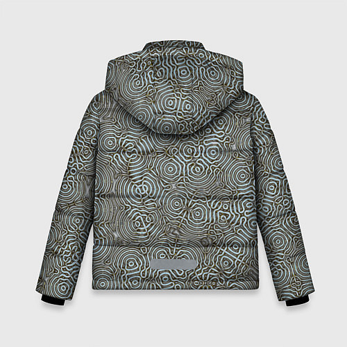 Зимняя куртка для мальчика Коллекция Journey Лабиринт 575-1 / 3D-Черный – фото 2