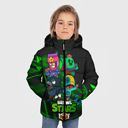 Куртка зимняя для мальчика BRAWL STARS КОМПАНИЯ ИГРА, цвет: 3D-красный — фото 2