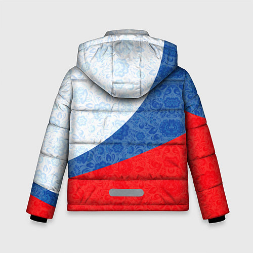 Зимняя куртка для мальчика RUSSIA SPORT STYLE РОССИЯ СПОРТИВНЫЙ СТИЛЬ / 3D-Красный – фото 2