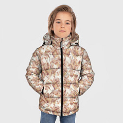 Куртка зимняя для мальчика Купюры 5000 Рублей деньги, цвет: 3D-черный — фото 2