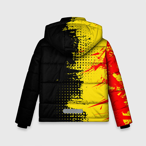 Зимняя куртка для мальчика Кобра Кай Cobra Kai / 3D-Черный – фото 2