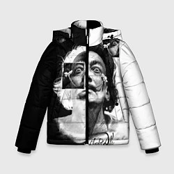 Куртка зимняя для мальчика Salvador Dali - Сальвадор Дали, цвет: 3D-светло-серый