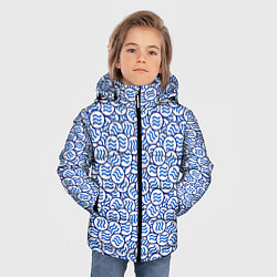Куртка зимняя для мальчика Libra весы, цвет: 3D-светло-серый — фото 2