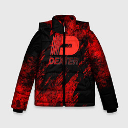Куртка зимняя для мальчика Декстер Новая Кровь ДЕКСТОР, цвет: 3D-светло-серый