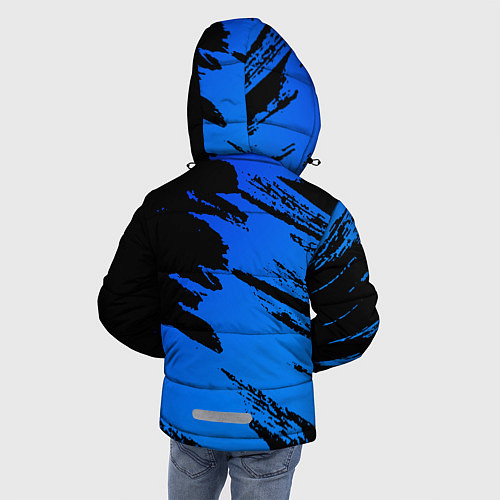 Зимняя куртка для мальчика Volvo - Градиент / 3D-Светло-серый – фото 4