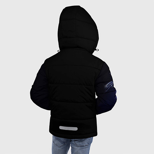 Зимняя куртка для мальчика ГИЮ ТОМИОКА И ТАНДЖИРО ДЫХАНИЕ ВОДЫ / 3D-Светло-серый – фото 4