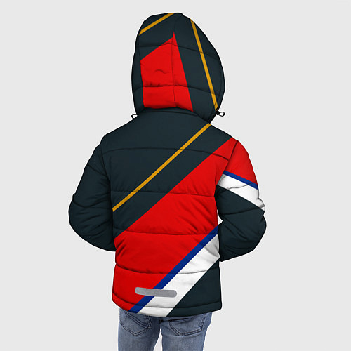 Зимняя куртка для мальчика Arsenal арсенал football / 3D-Красный – фото 4